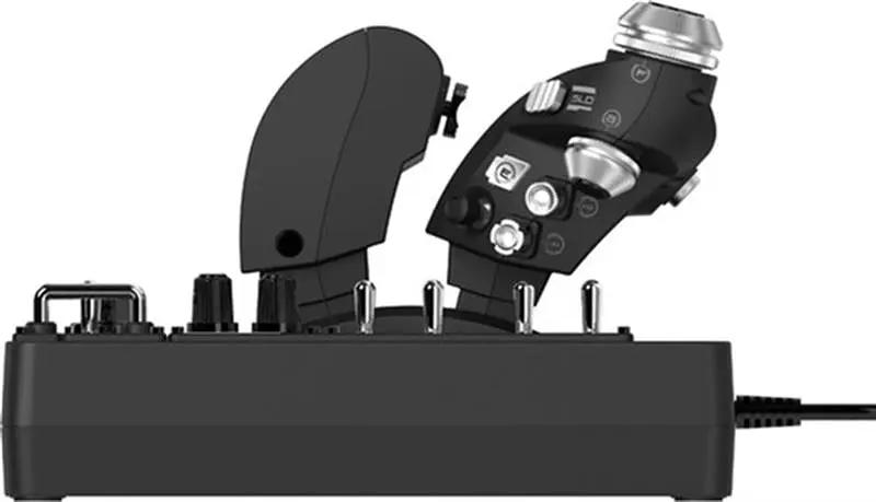 Джойстик Logitech X56 H.O.T.A.S. RGB Throttle and Stick Simulation Controller USB (945-000059) - фото 4