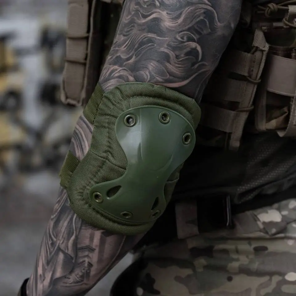 Набір наколінників та налокітників DEFENCE Оліва - фото 5