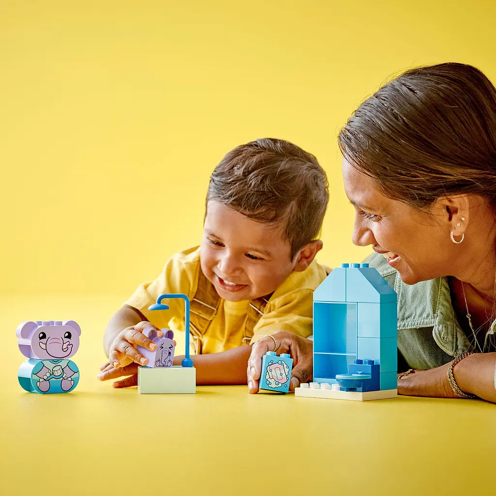 Конструктор LEGO DUPLO Повсякденні процедури: Час приймати ванну 15 деталі (10413) - фото 4
