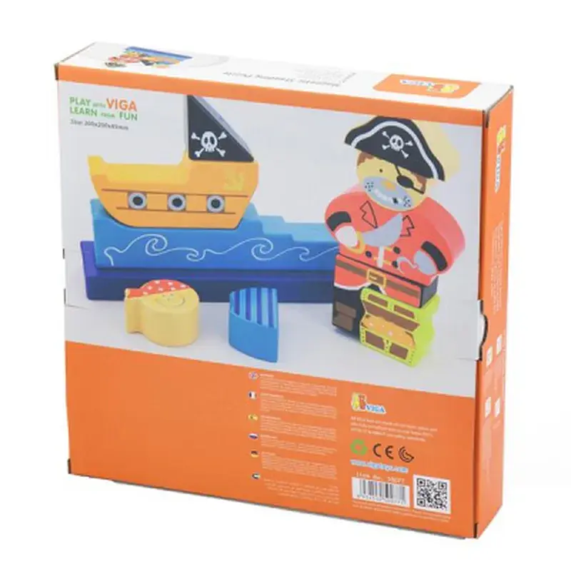 Розвиваюча іграшка Viga Toys Пірат (50077) - фото 4