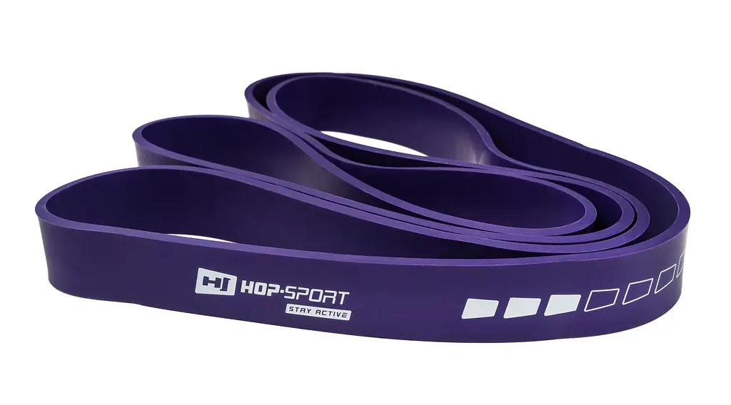 Резинка для фітнесу Hop-Sport 16-39кг HS-L032RR фіолетова - фото 6