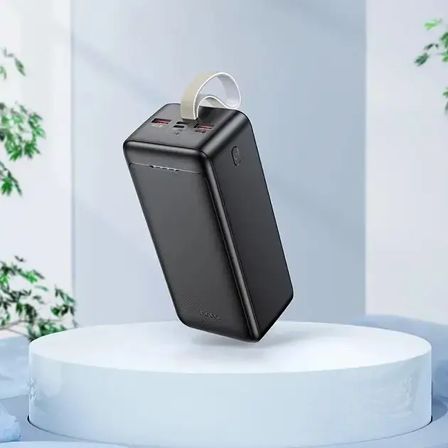 Универсальное зарядное устройство Hoco J111C 40000mAh PD30W+QC3.0 (22.5W) Черный - фото 4