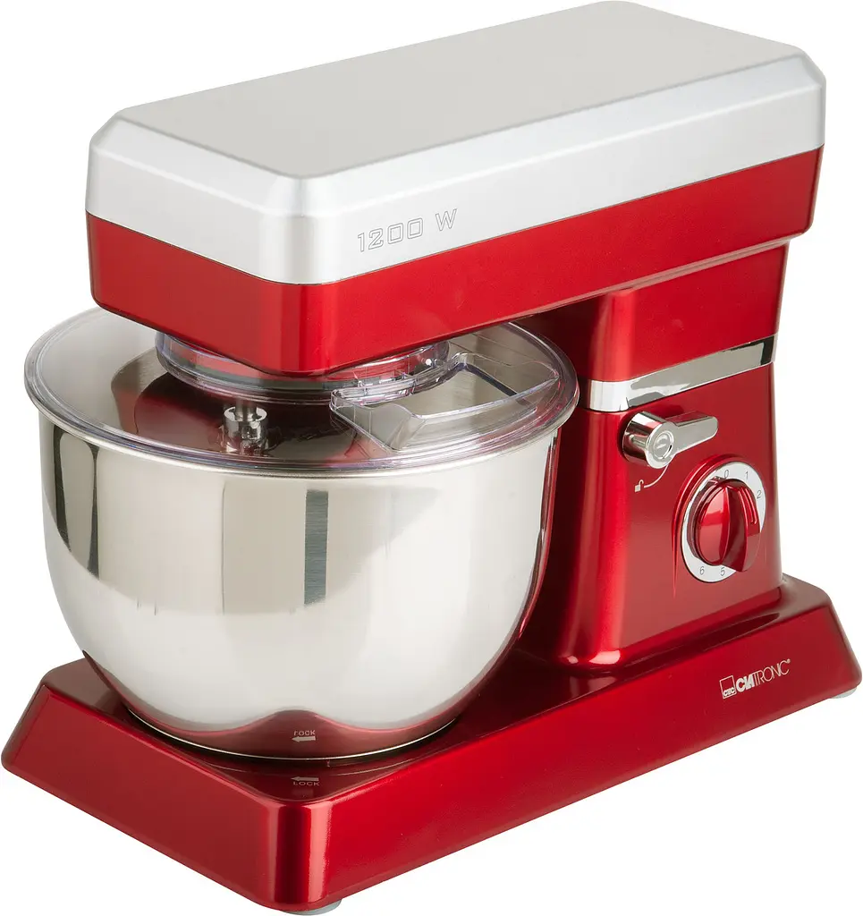 Міксер планетарний - тістоміс Clatronic KM 3630 red 6,3 л - фото 2