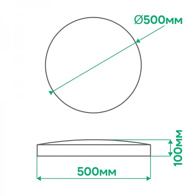 Свiтильник свiтлодiодний Ardero AL6085ARD 60W 2700K-6500K (80057) - фото 3