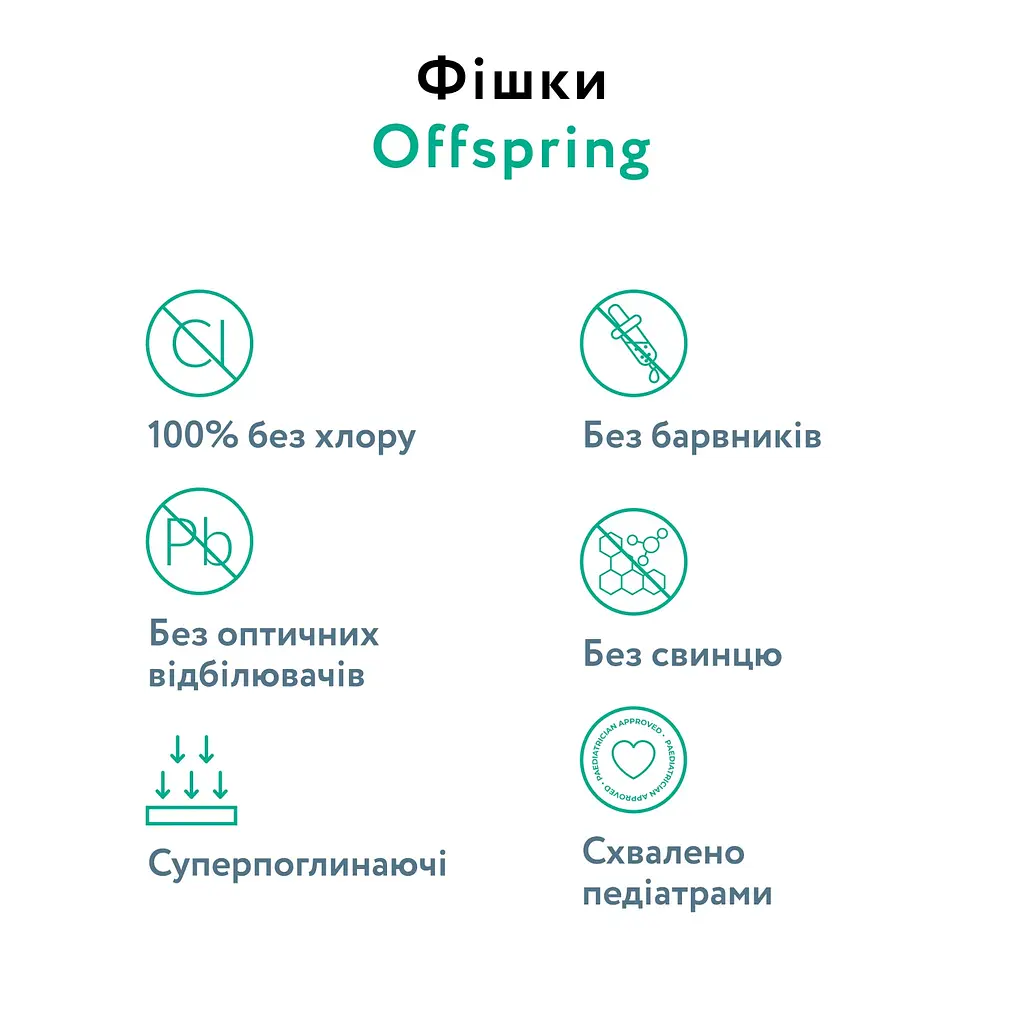 Подгузники Offspring Meow The Cat размер S (3-6 кг) 48 шт. (DP-OI-FAT-S48P-MTC) - фото 4