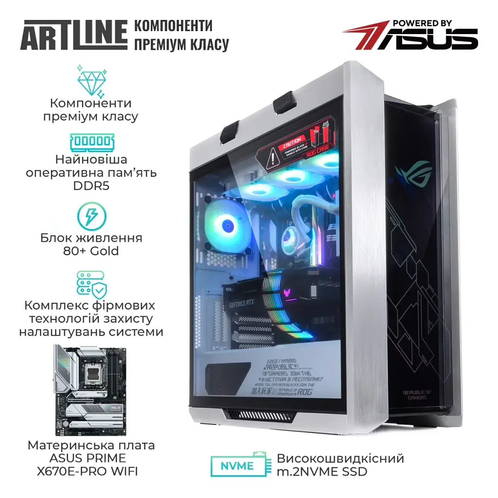 Комп'ютер Artline Overlord STRIX Windows 11 Pro (STRIXv184Win) - фото 5