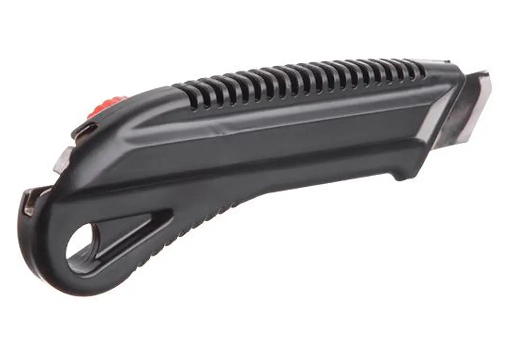 Ніж сегментний будівельний висувний Intertool 18 мм гвинтовий HT-0502 - фото 3