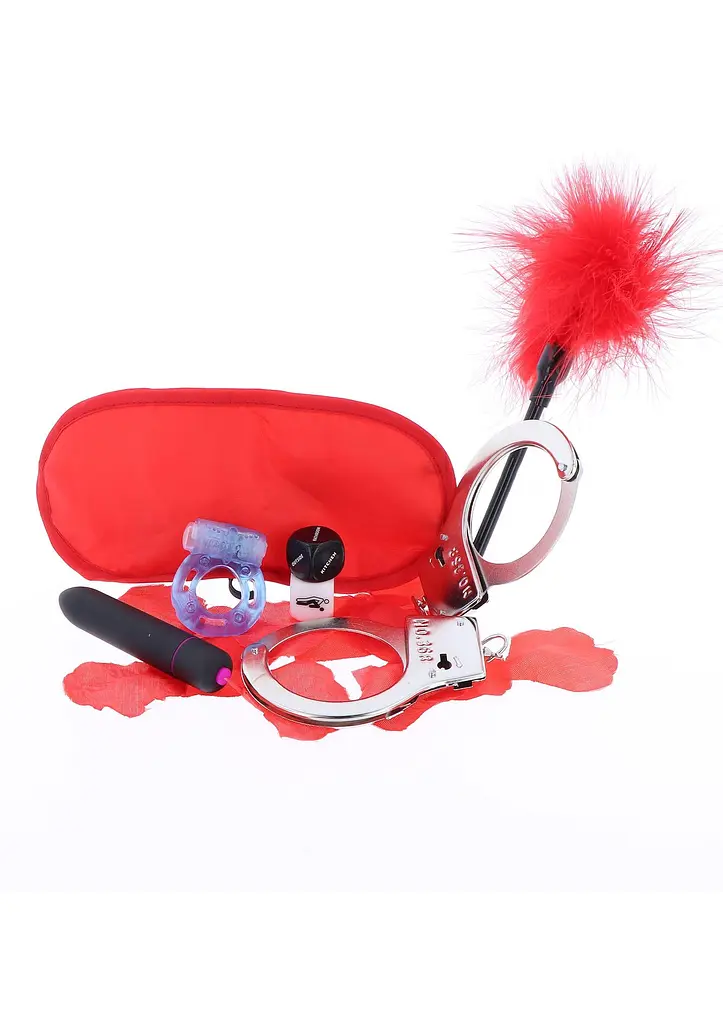 Набір секс-іграшок Scala Selection The Passionate Weekend Kit 8 шт. червоний - фото 2
