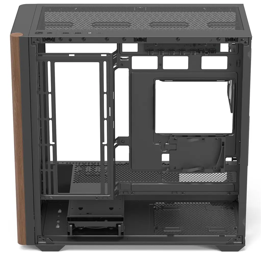 Корпус AeroCool D301A-G-BK-v2 (ACCS-DS03043.11) Black без БЖ - фото 3