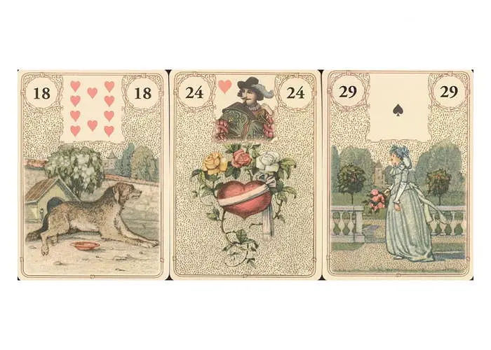 Карти Scarabeo Золотий Оракул Ленорман (Golden Lenormand Oracle Tarot) (ВР_КТЗОЛ) - фото 3