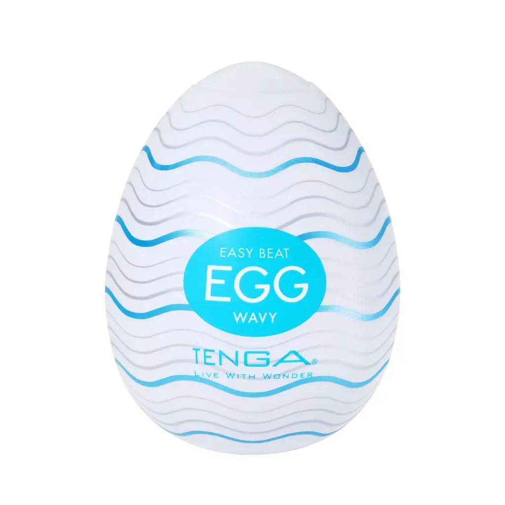 Мастурбатор-яйце Tenga Standard Egg Wavy
