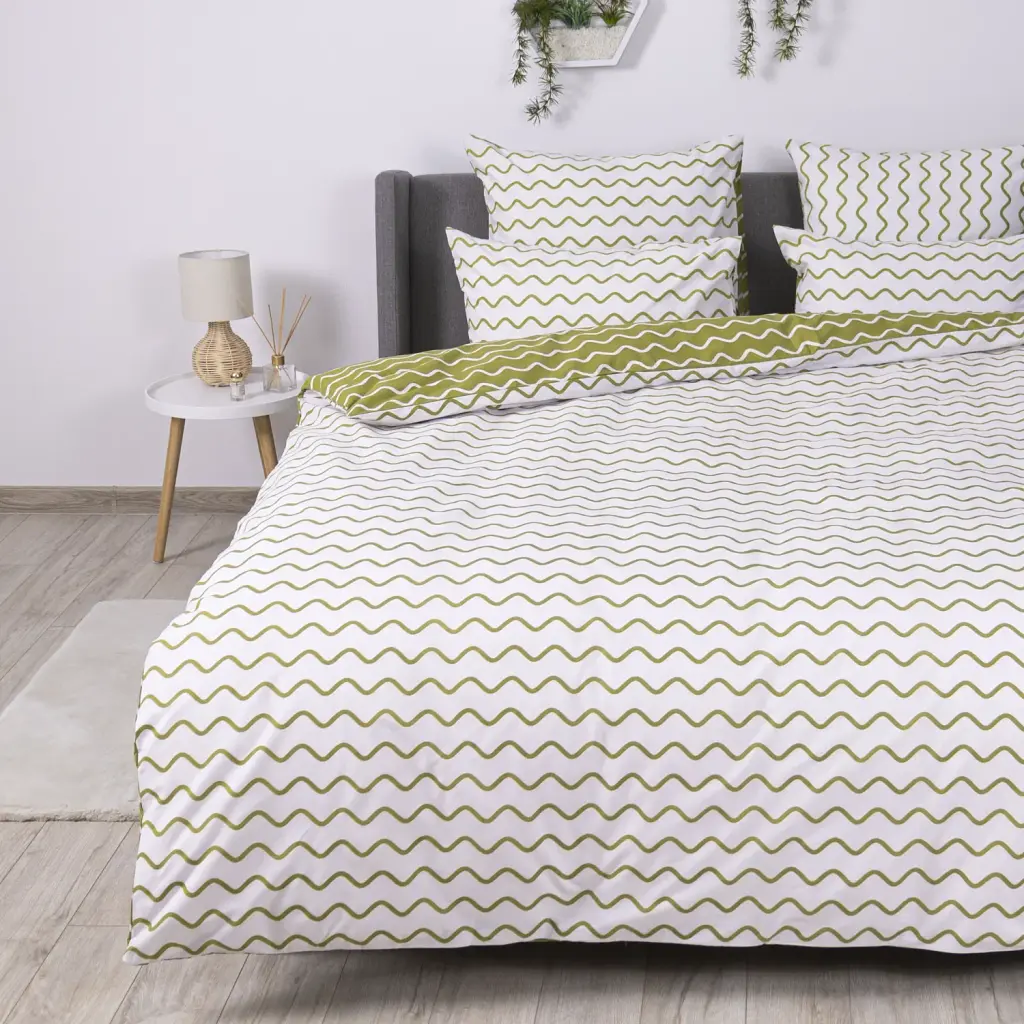 Комплект постільної білизни ТЕП Happy Sleep Olive Dream півтораспальний 50x70 білий - фото 6