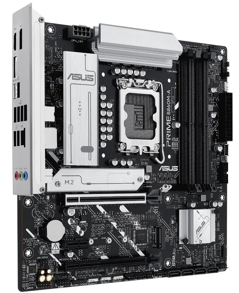 Материнська плата ASUS PRIME B860M-A-CSM (PRIME B860M-A-CSM) (Socket 1851, Intel B860, Micro-ATX) - фото 4