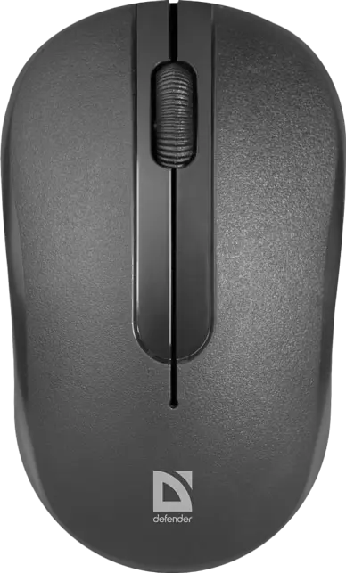 Миша бездротова Defender Datum MM-285 Black (52285) - фото 2