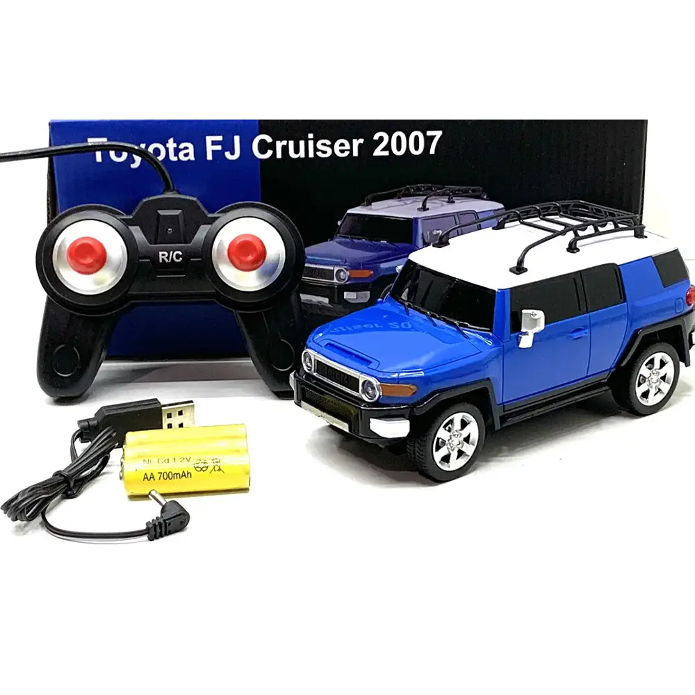 Машина на радиоуправлении, аккумулятор 1:24, Toyota FJ Cruiser, 20x9x7 см, 27055 (В ассортименте) - фото 3
