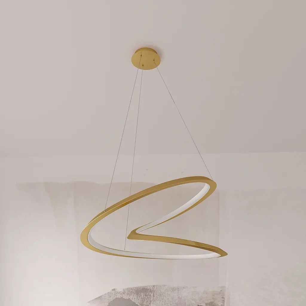 Люстра MJ-Light HELIX D600 4000K GD 12027 - фото 3