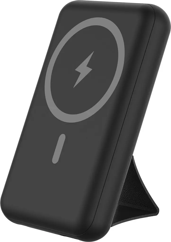 Універсальна мобільна батарея Energizer Magnetic Wireless 10000mAh 22.5W PD USB-A USB-C In/Out Black (QM10002PQ) - фото 8