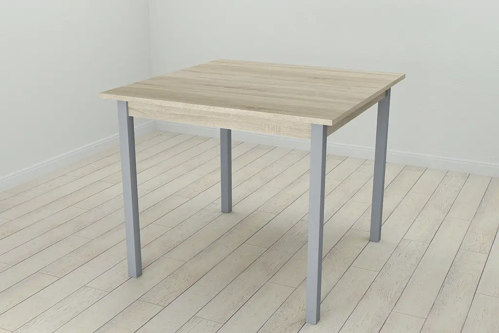 Стол кухонный Ferrum-decor Диего 75x90x90 Серый ДСП Сонома 16мм (FRD-106315) - фото 4