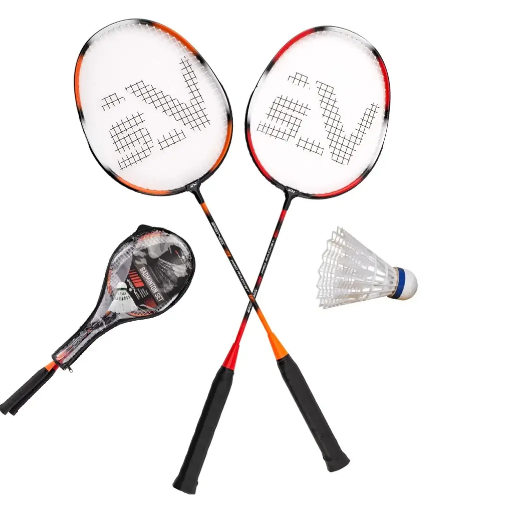 Набір для бадмінтону SportVida Pro 2 шт ракетки + волан (SV-SE0002)