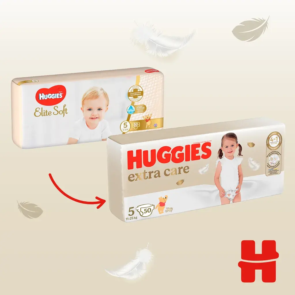 Підгузки Huggies Extra Care 5 (11-25 кг) 50 шт (5029053578132) - фото 4