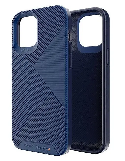 Протиударний чохол Gear4 Battersea D3O для iPhone 12 Pro Max Blue