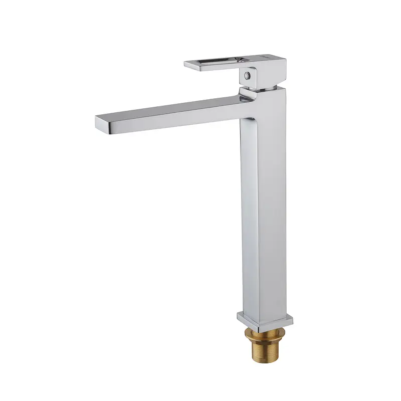Смеситель для умывальника Haiba Kant 001 High HB9601 Хром - фото 3