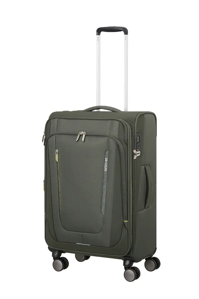 Валіза 68 См American Tourister WANDERLITE DARK KHAKI 68x43x29(32) MJ6*04005 - фото 7