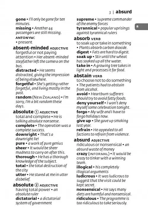 Collins Gem English School Thesaurus 6th Edition - фото 3