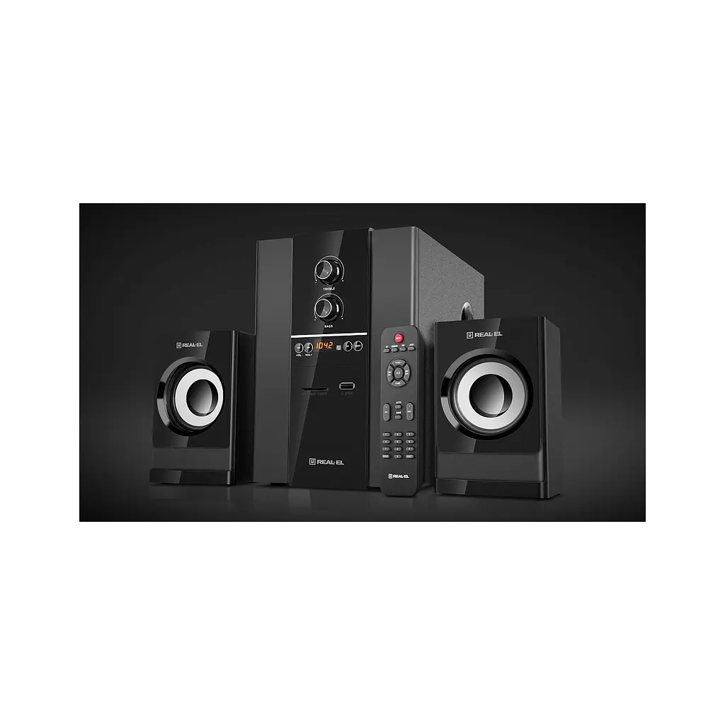 Акустична система REAL-EL M-355 Black (EL121300015) - фото 9