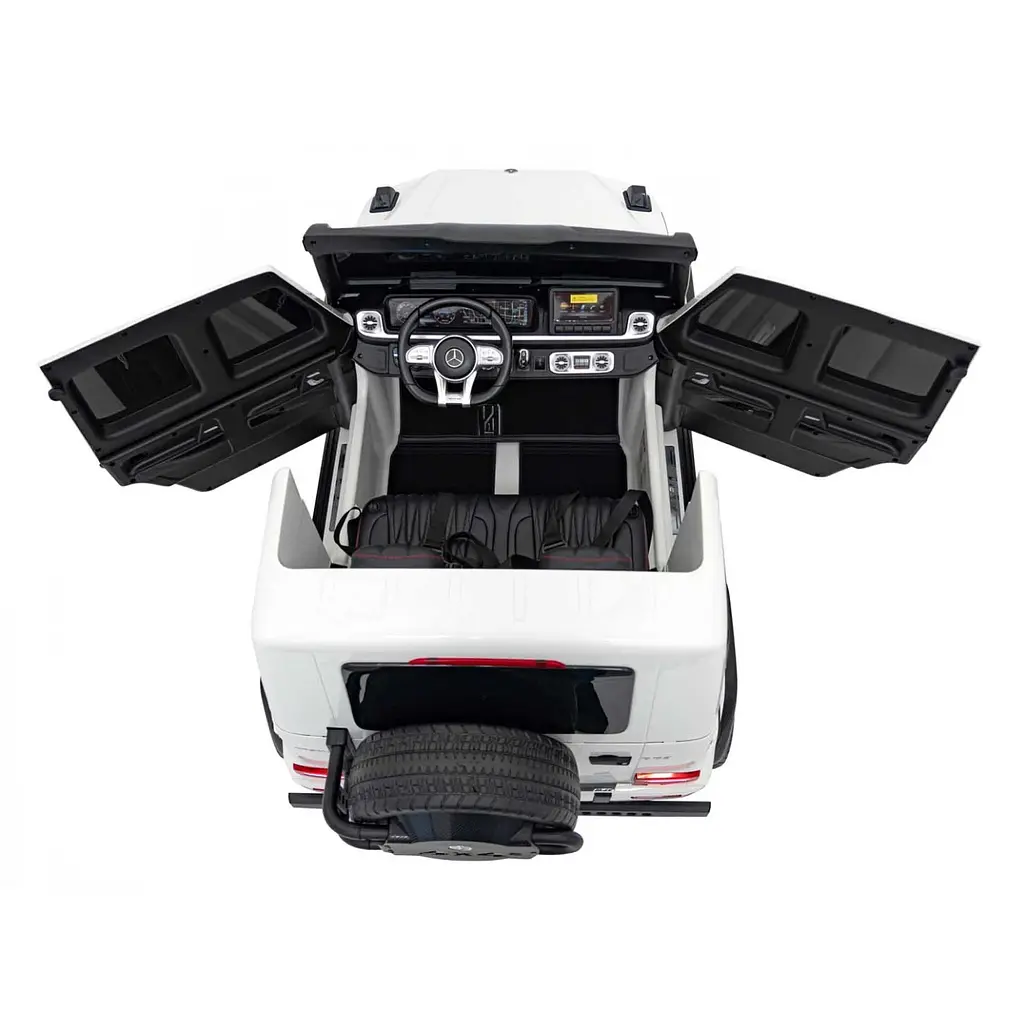 Дитячий електромобіль Ramiz Mercedes Benz G63 AMG XXL MP4 24, червоний (PA.DK-G63.MP4.CR) - фото 9