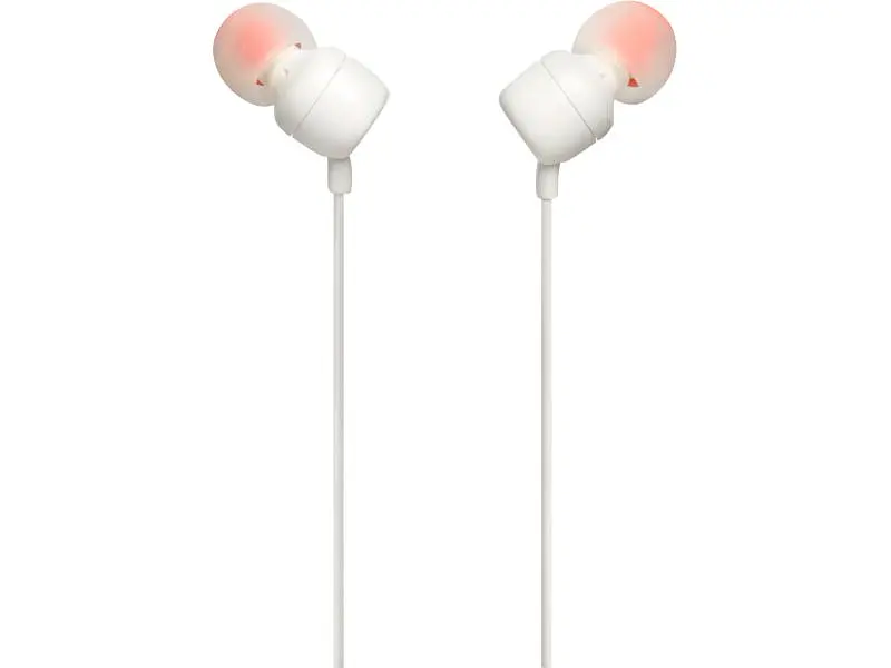 Навушники з мікрофоном JBL Tune 110 Eco White (T110WHTE) - фото 4