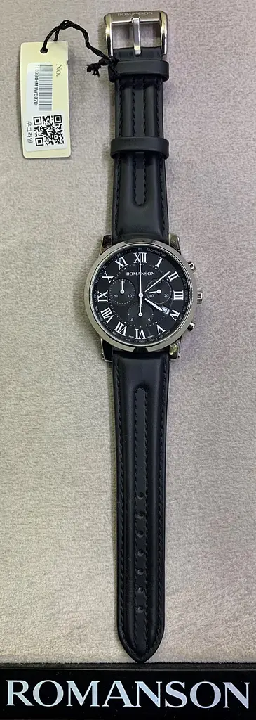 Годинник Romanson TL0334HMWH BK (R) кварц. Chronograph - фото 3