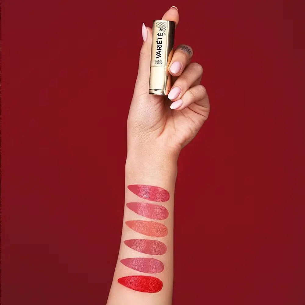 Помада для губ Eveline Cosmetics Variete Satin Lipstick 02 Cabaret Chic 4 г - фото 3
