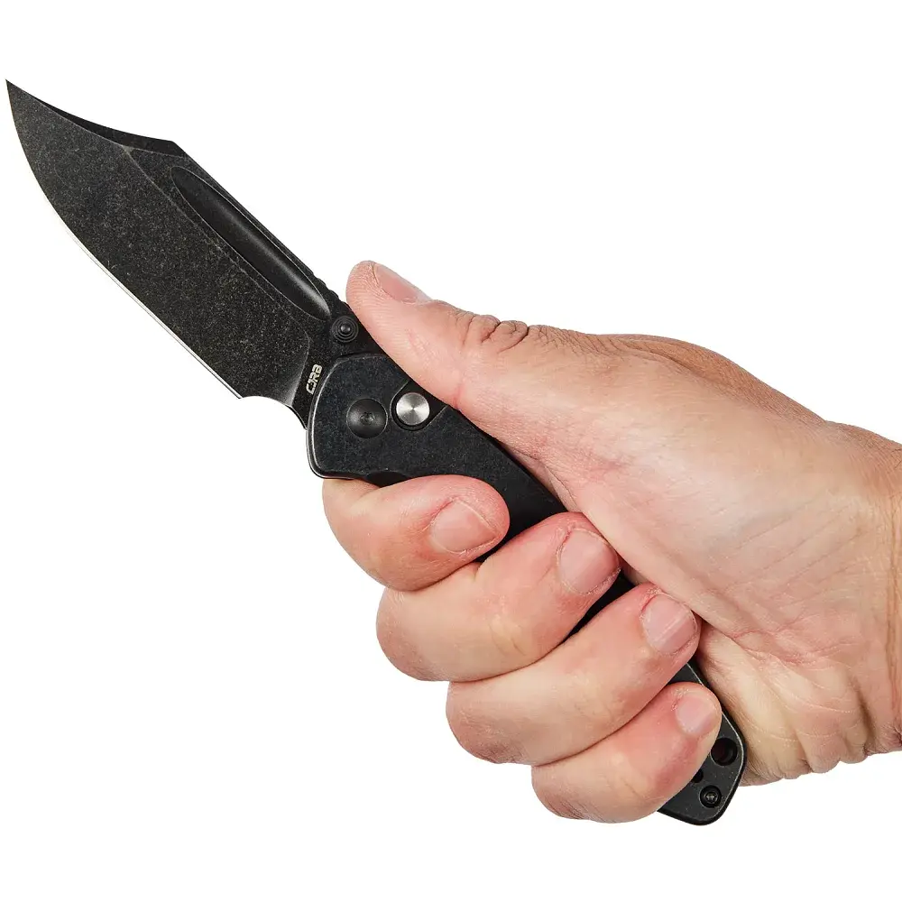 Ніж CJRB Bowie Pyrite SS Black - фото 5