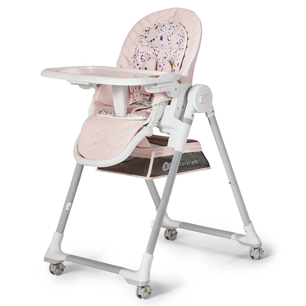 Стульчик для кормления 2в1 KiderKraft LASTREE Pink - фото 2