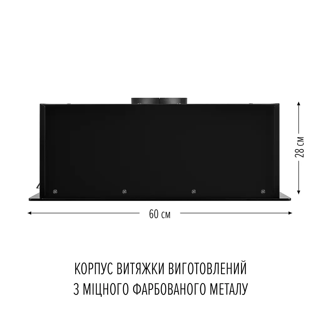 Витяжка повновбудована PERFELLI NUOVA 6QWRBM NERO SILENZIO - фото 14