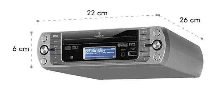 Интернет-радио Auna KR-500 (10031477). - фото 2