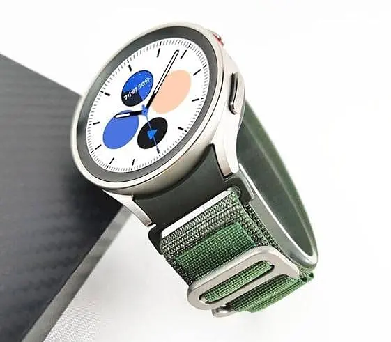 Ремінець BeWatch Alpine Loop Samsung Galaxy Watch 4 5 6 7 Хакі (14GW1205) - фото 7