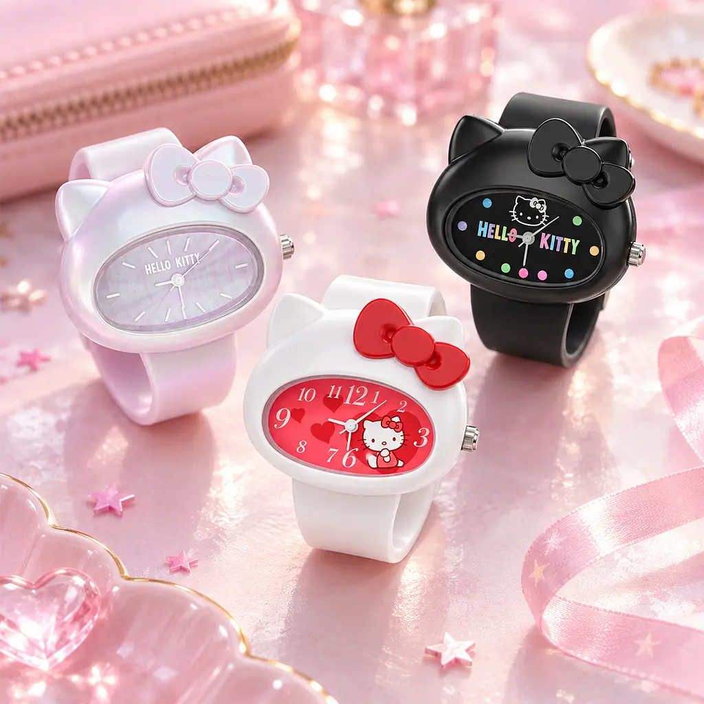 Годинник-каблучка кварцовий Pop Top Hello Kitty – Стильна мандрівка (26SB-006) - фото 4