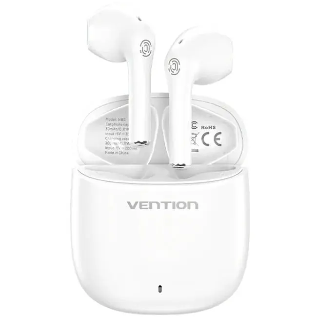 Навушники TWS Vention Elf Earbuds E02 White (NBGW0) - фото 8
