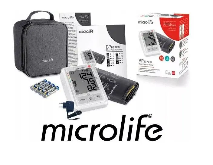 Тонометр Microlife BP B3 AFIB автоматический с адаптером на плечо - фото 7