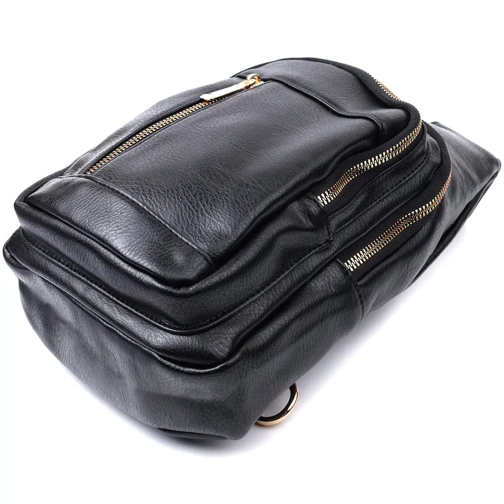 Слінг сумка для жінок Vintage з екошкіри 18.5х29х8 см sum0026962 - фото 6