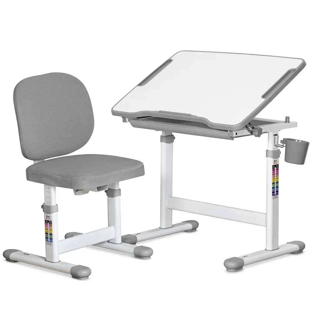 Комплект Evo-kids (стіл+стілець) Evo-06 Plus Grey (арт. Evo-06 Plus G)