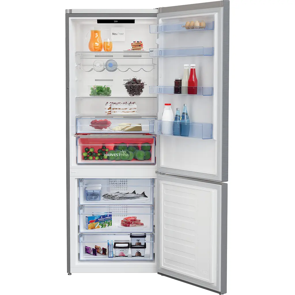 Холодильник із морозильною камерою Beko RCNE560E35ZXB - фото 4