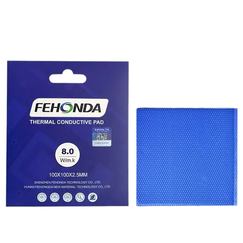 Термопрокладка Fehonda 100x100x2.5mm (8W/m*k) (18677)