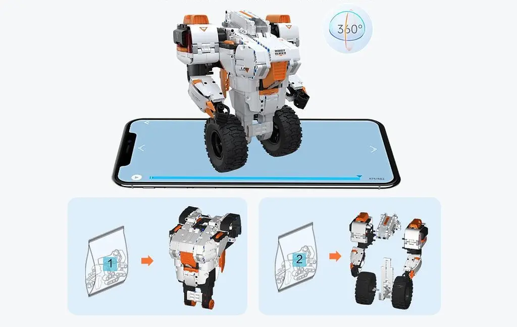 Конструктор XiaomiOnebot Balancing Robot 2 GP00132CN - фото 3
