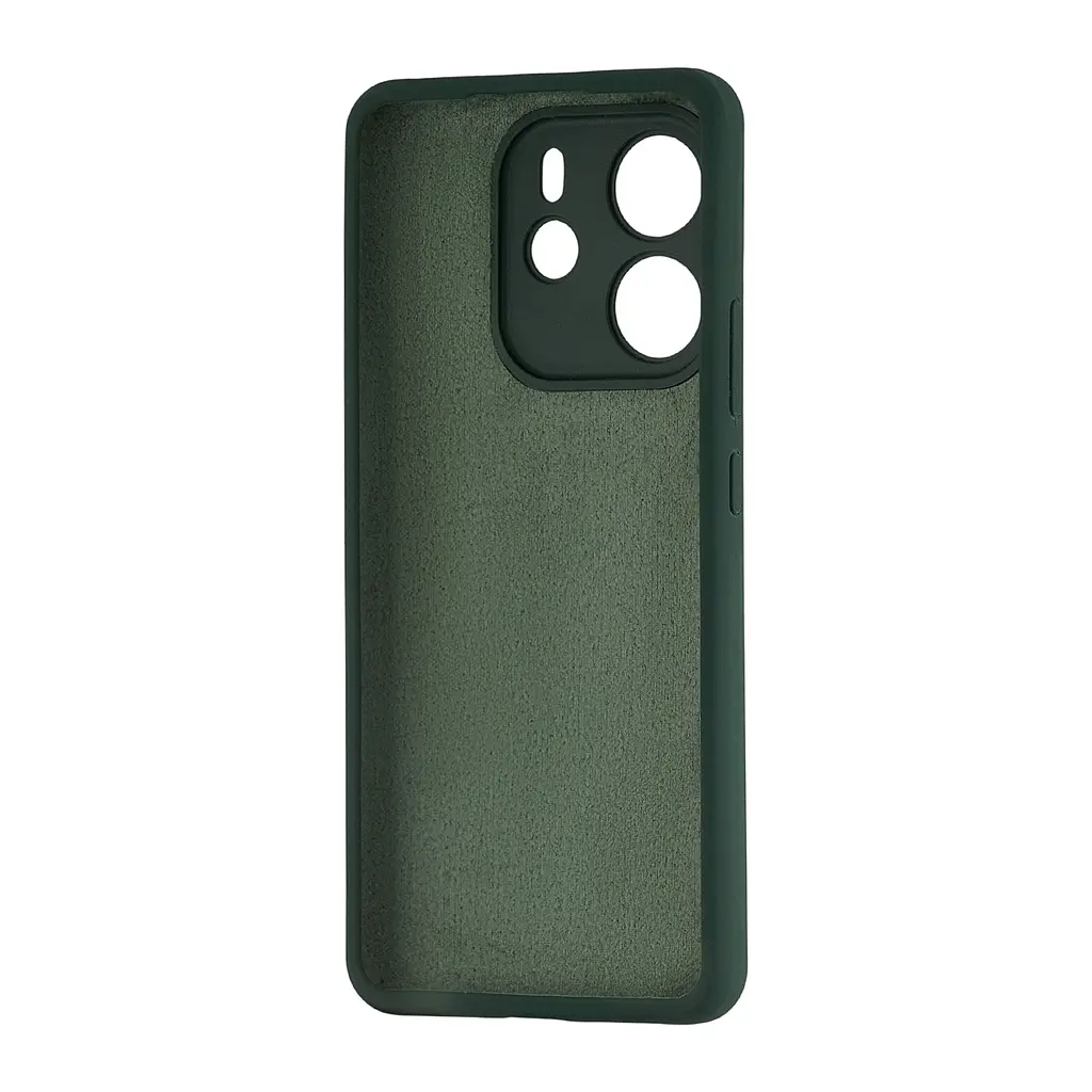 Чохол Silicone Case Xiaomi Redmi Note 14 4G Global Dark Green - фото 2