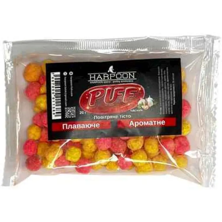 Повітряне тісто HARPOON часник 20г 4-6мм PUFF