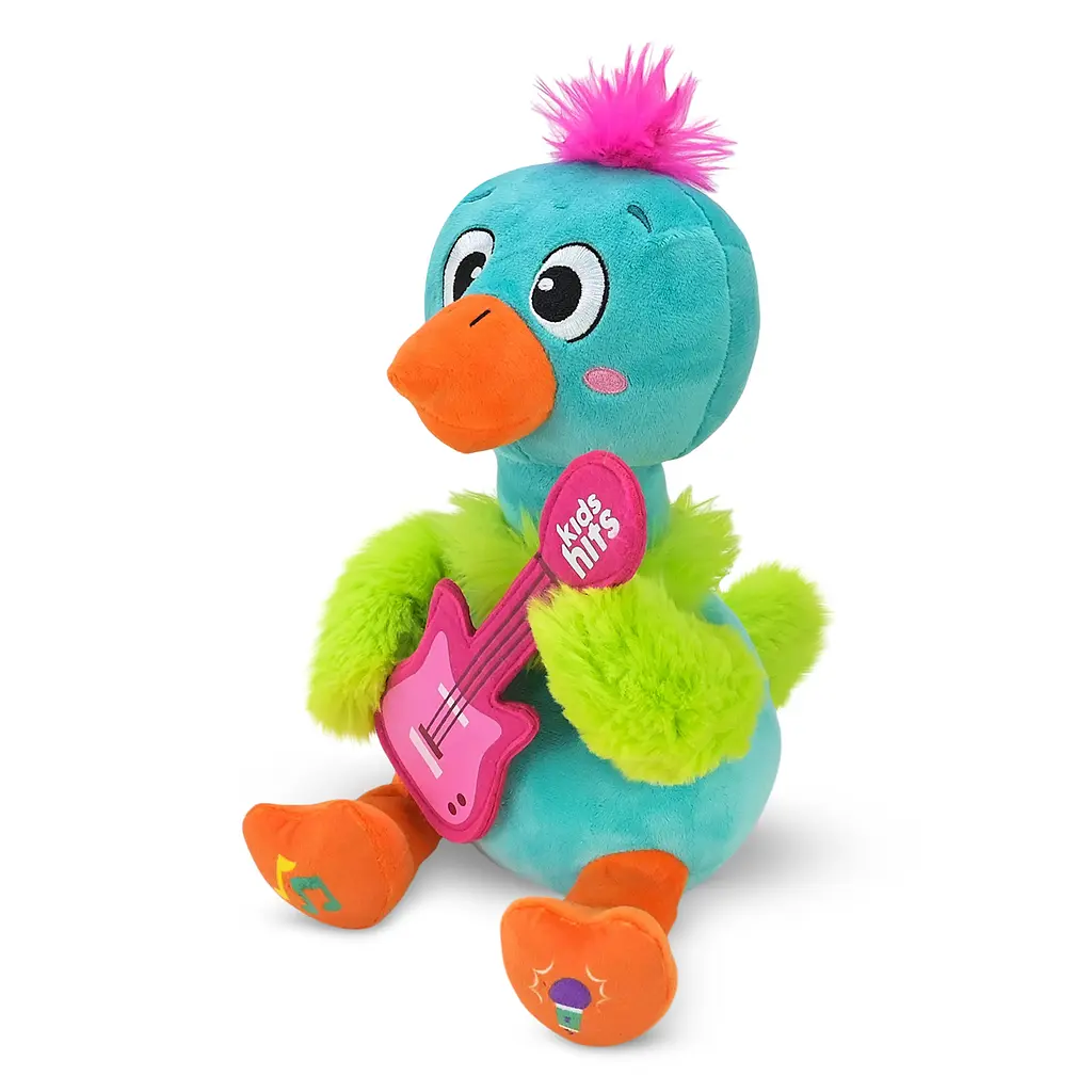 М'яка інтерактивна іграшка KH88/001 KidsHits Disco Pals Страус, в коробці (4897126756463) - фото 3