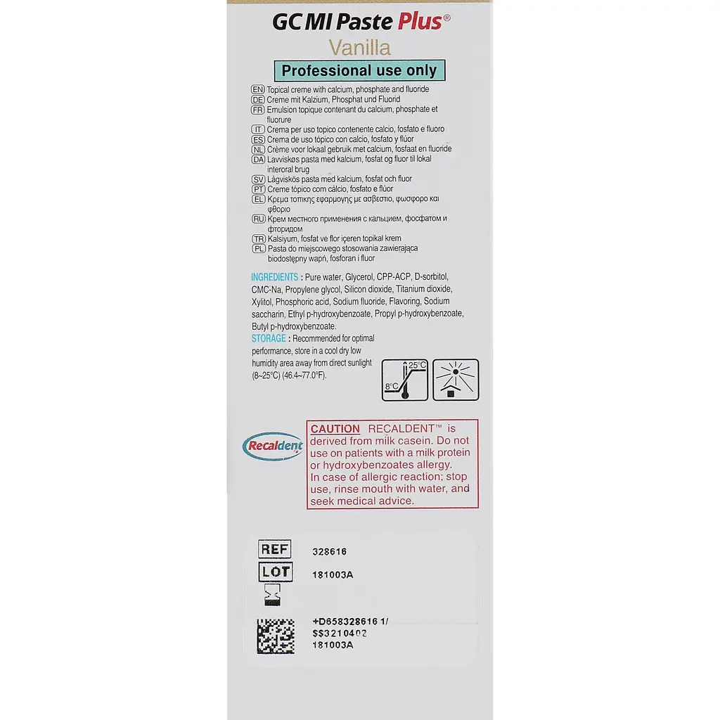 Крем для зубів GC MI Paste Plus Ваніль 35 мл - фото 4